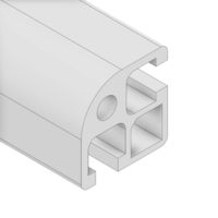 MODULAR SOLUTIONS EXTRUDED PROFILE<br>32MM X 32MM ROUND CORNER, CUT TO THE LENGTH OF 1000 MM